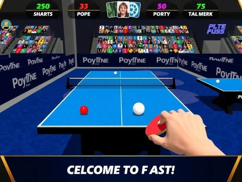Elite Table Tennis Pro Game Screenshot